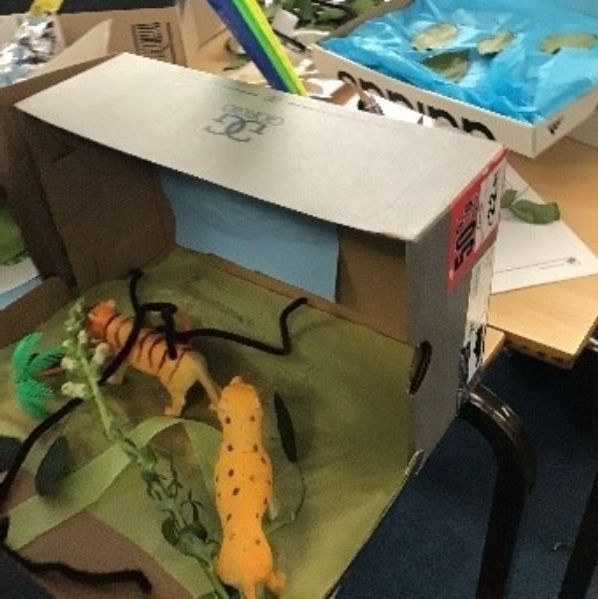 Dioramas in Year 4